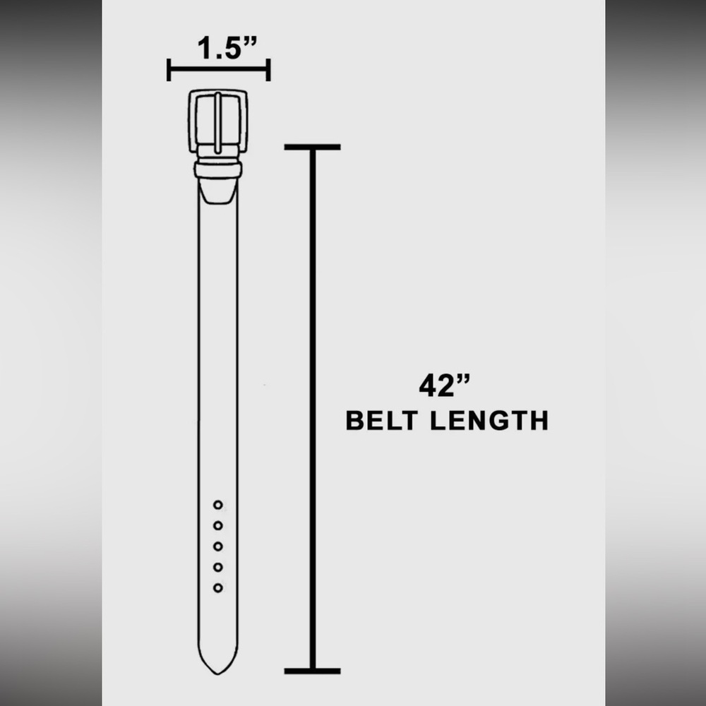 085- Elegant Ivory Belt with Gold Buckle - Picture 2 of 2